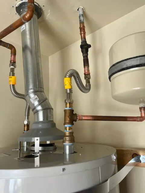 Water heater installation and plumbing repair in Prospect